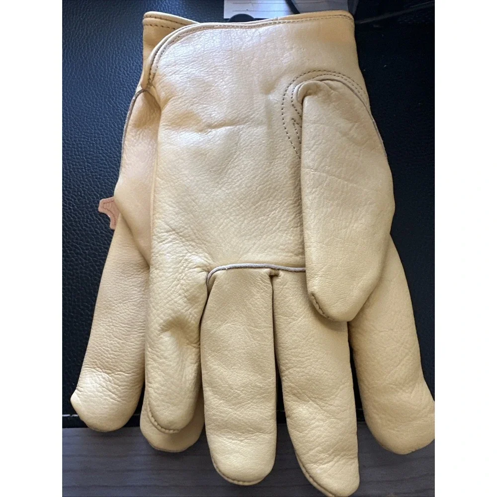 Kinco 98RL-M Men's Lined Cowhide Gloves Heat Keep Lining, Keystone Thumb, Medium